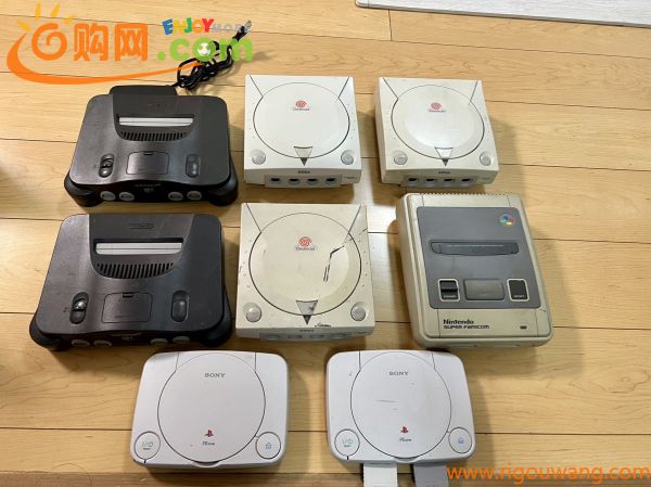 1円スタート Nintendo SEGA SONY ゲーム機 まとめ売り 動作未確認