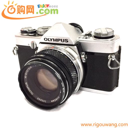 OLYMPUS M-1 F.ZUIKO AUTO-S 1:1.8 50mm 一眼レフ マニュアルフォーカス フィルムカメラ 光学機器 QG114-58