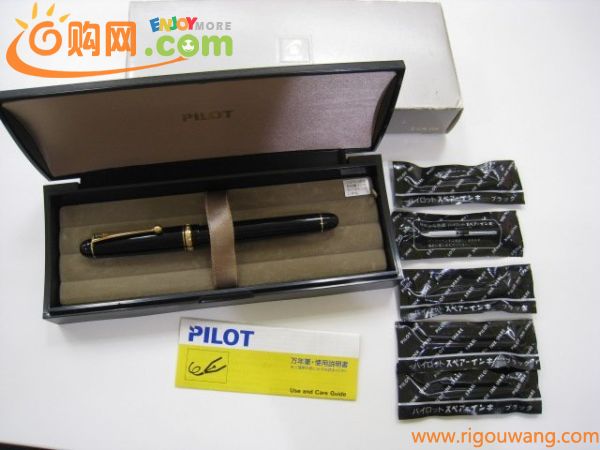 ★パイロット PILOT 万年筆 カスタム74 替えインク付き【中古】｛bh2248｝