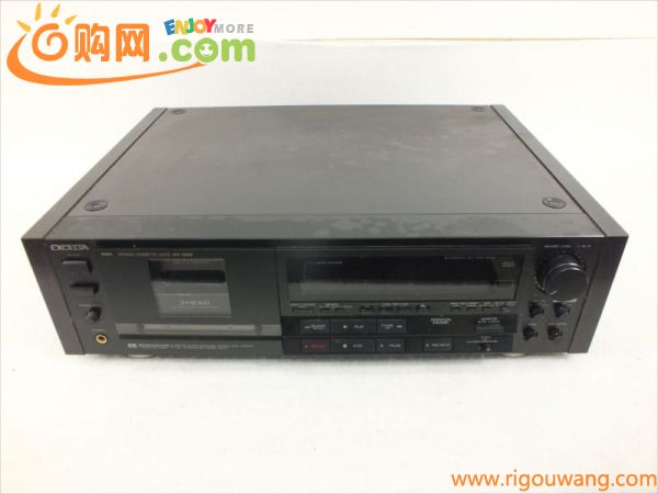 ♪ AIWA アイワ EXCELIA XK-009 カセットデッキ 中古 現状品 231111H2048