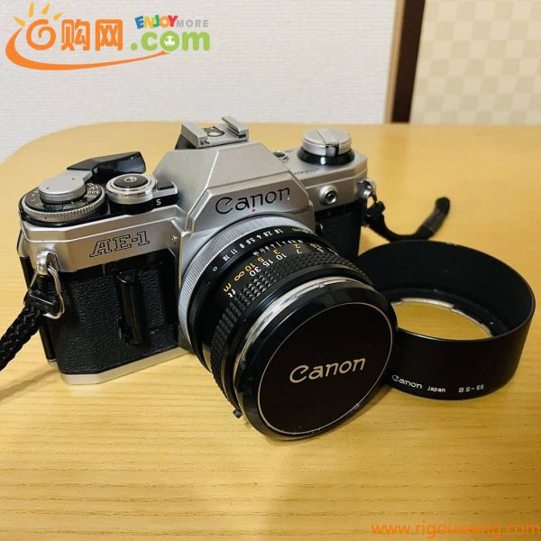 Canon AE-1 LENS FD 50㎜ F1.8 キヤノン 一眼レフカメラ FDマウント レンズセット フィルムカメラ
