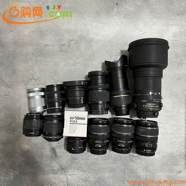 【まとめ売り】 Canon Nikon OLYMPUS TAMRON レンズ 動作未確認