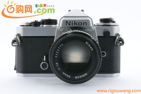 Nikon FE シルバー + AI-S NIKKOR 50mm F1.4 ニコン フィルムカメラ MF一眼レフ 標準レンズセット