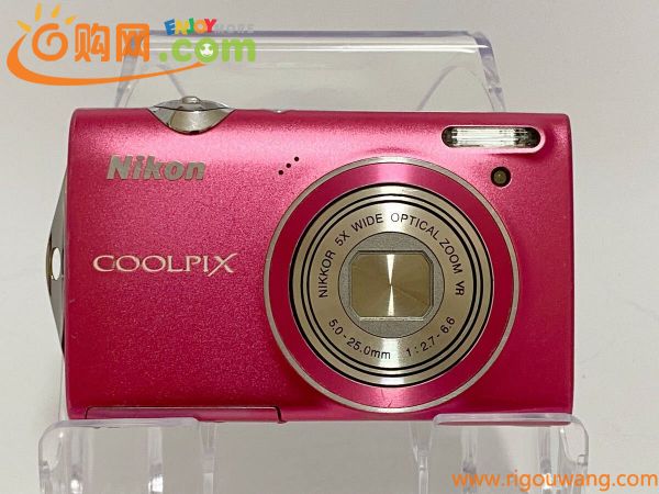 【1円〜】Nikon COOLPIX s5100 ニコン デジカメ　レッド 【ジャンク品】