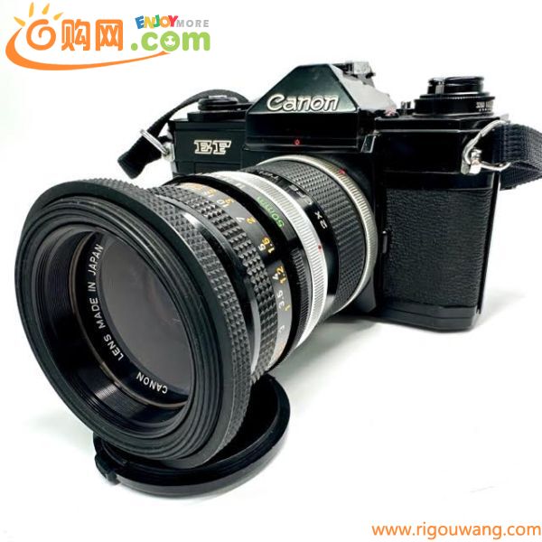 仙105 CANON EF ブラック フィルムカメラ CANON LENS FD 50mm 1:1.8 S.C. レンズ 一眼レフカメラ