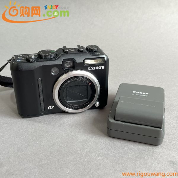 MS935 起動確認 Canon キャノン G7 PC1210 コンパクトデジタルカメラ ブラック ZOOM LENS 6x IS (検)デジカメ コンデジ 液晶 