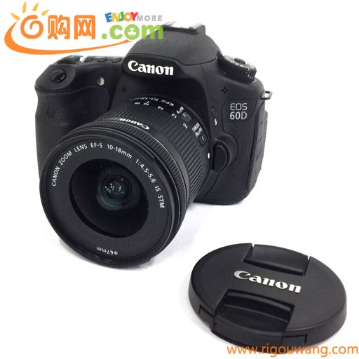 1円 Canon EOS 60D EF-S 10-18mm 1:4.5-5.6 IS STM デジタル一眼レフ デジタルカメラ C111634