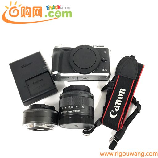 1円 Canon EOS M6 EF-M 22mm 1:2 STM ミラーレス一眼 デジタルカメラ C091210