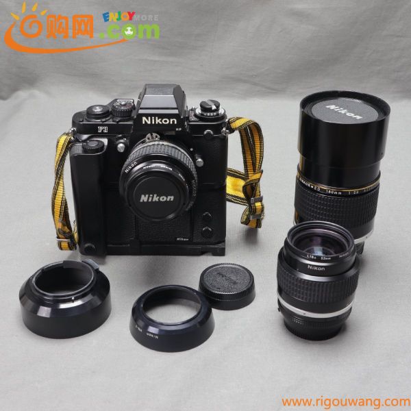 【ジャンク品】Nikon（ニコン）　F3 一眼レフカメラ ボディー レンズセット