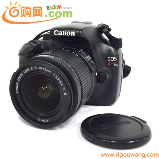 1円 Canon EOS Kiss X50 EF-S 18-55mm 1:3.5-5.6 IS II デジタル一眼レフ デジタルカメラ C260914