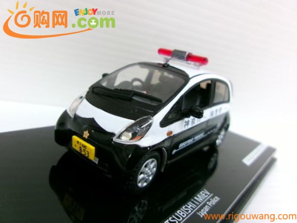 ビテス 1/43 ミツビシ i MiEV 神奈川県警察 パトカー 499個限定品 (1132-258)