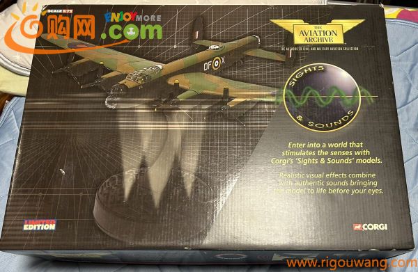 1/72 コーギー　アブロ　ランカスター　CORGI AA32611 AVRO LANCASTER BI-L7571 97 Sqd WOODALL SPA 難あり