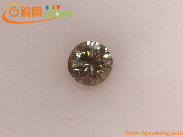 ルース 裸石 ダイヤモンド 1.25ｃｔ 1.25キャラット 0.26g ブラウンカラー系 PRESIDIUM マルチテスターⅡにて検品