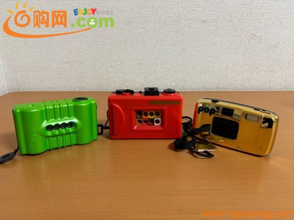 【ジャンク品】lomography/LOMO 3台セット OKTOMAT(8連写)/POP 9(9コマ撮影)/AS3.0(4連写) ロモグラフィー 　