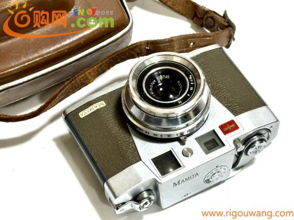 【外観美品】国産35mmカメラ　マミヤ・スケッチ　Mamiya Sketch 24x24mm判