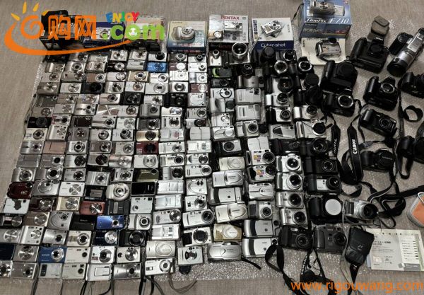 【約200台】＃A5 SONY Canon MINOLTA Nikon OLYMPUS ソニー キャノン カシオ ニコン オリンパス Cyber shot EXILIM IXY まとめ ジャンク