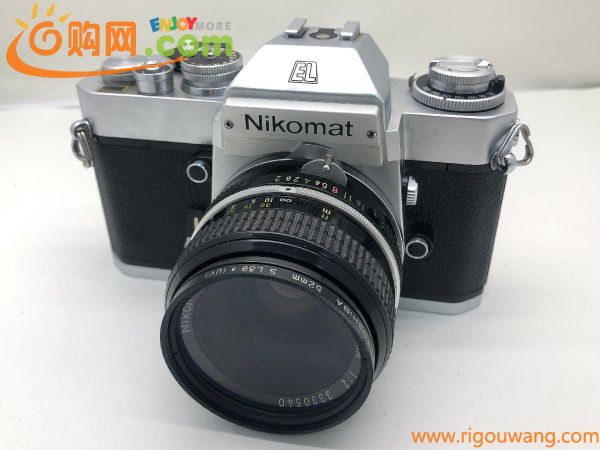 Nikomat EL / NIKKOR 50ｍｍ 1:2 一眼レフカメラ ジャンク 中古【UW050135】