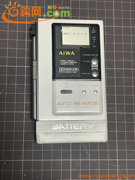 AIWA HS-J20 アイワ AUTO REVERSE カセットプレーヤー カセットボーイ◆ジャンク品