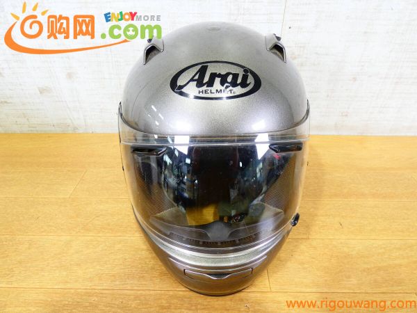 ◇Arai アライ Quantum-J クアンタムJ フルフェイスヘルメット 2016年製造 Lサイズ(59～60cm) ジャンク品＠100