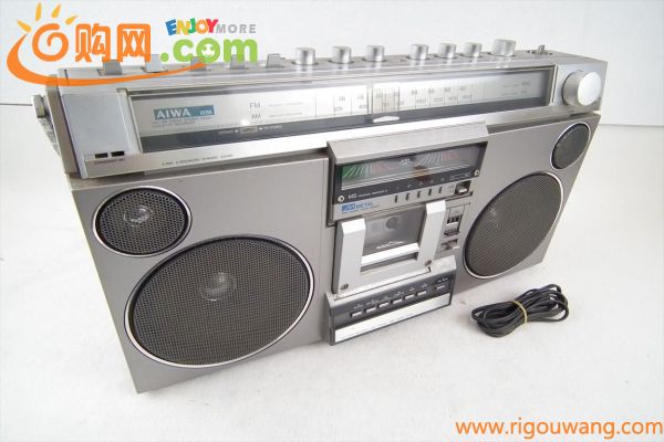 ☆ AIWA アイワ CS-75X ラジカセ 中古 現状品 240607A5353