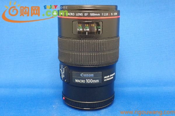 海水没ジャンク品【キヤノン / Canon】単焦点マクロレンズ EF100mm f2.8L Macro IS USM