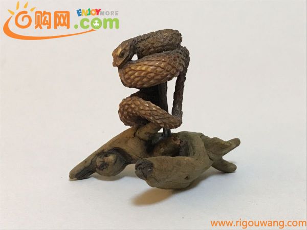 蛇 彫刻 置物 時代物