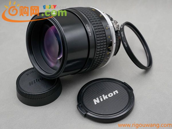 ニコン Nikon AI AI-S NIKKOR 105mm F1.8S 単焦点レンズ 作例あり