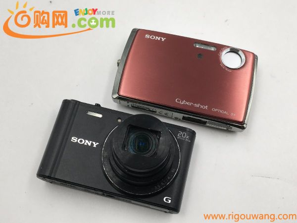 ♪▲【SONY ソニー】コンパクトデジタルカメラ 部品取り 2点セット DSC-T33/DSC-WX300 まとめ売り 0628 8