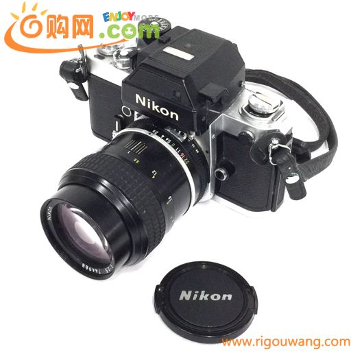 Nikon F2 フォトミック NIKKOR 105mm 1:2.5 一眼レフ マニュアルフォーカス フィルムカメラ 光学機器 QG071-28