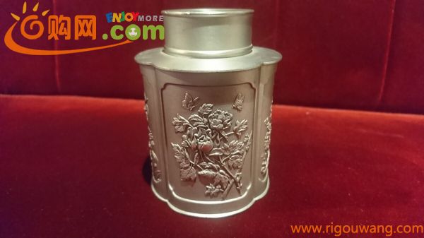 煎茶道具 ロイヤルセランゴール 錫製 茶筒 茶壺 四季 ROYAL SELANGOR PEWTER 金属工芸 茶道具 アンティークレトロアンティーク