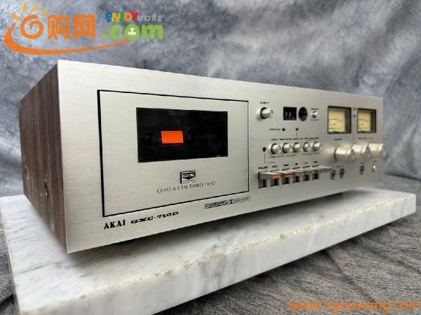 □t1406　中古★AKAI 　アカイ　GXC-710D　カセットデッキ