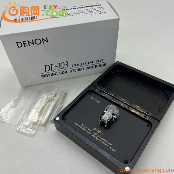 F024-H18-2385 DENON デノン DL-103 レコード針 カートリッジ MC型 箱/ケース付き