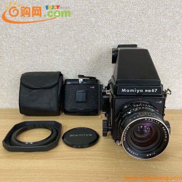 Mamiya マミヤ RB67 PROFESSIONAL S レンズ MAMIYA-SEKOR C 1:4.5 f65mm RB67 PRISM FINDER PD1009 フィルムカメラ 中判カメラ 7 カ 6108